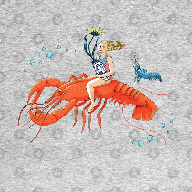 Lobster Girl by lindsaygrime